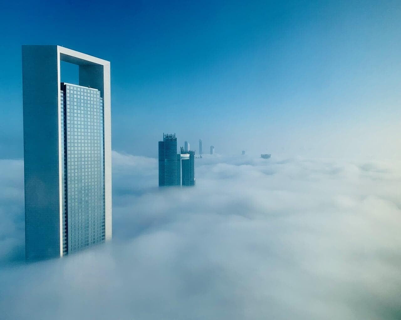 Clouds over Abu Dhabi